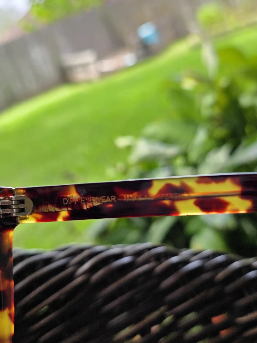 Diff Eyewear Tortoiseshell Sunglasses with Brown Lenses